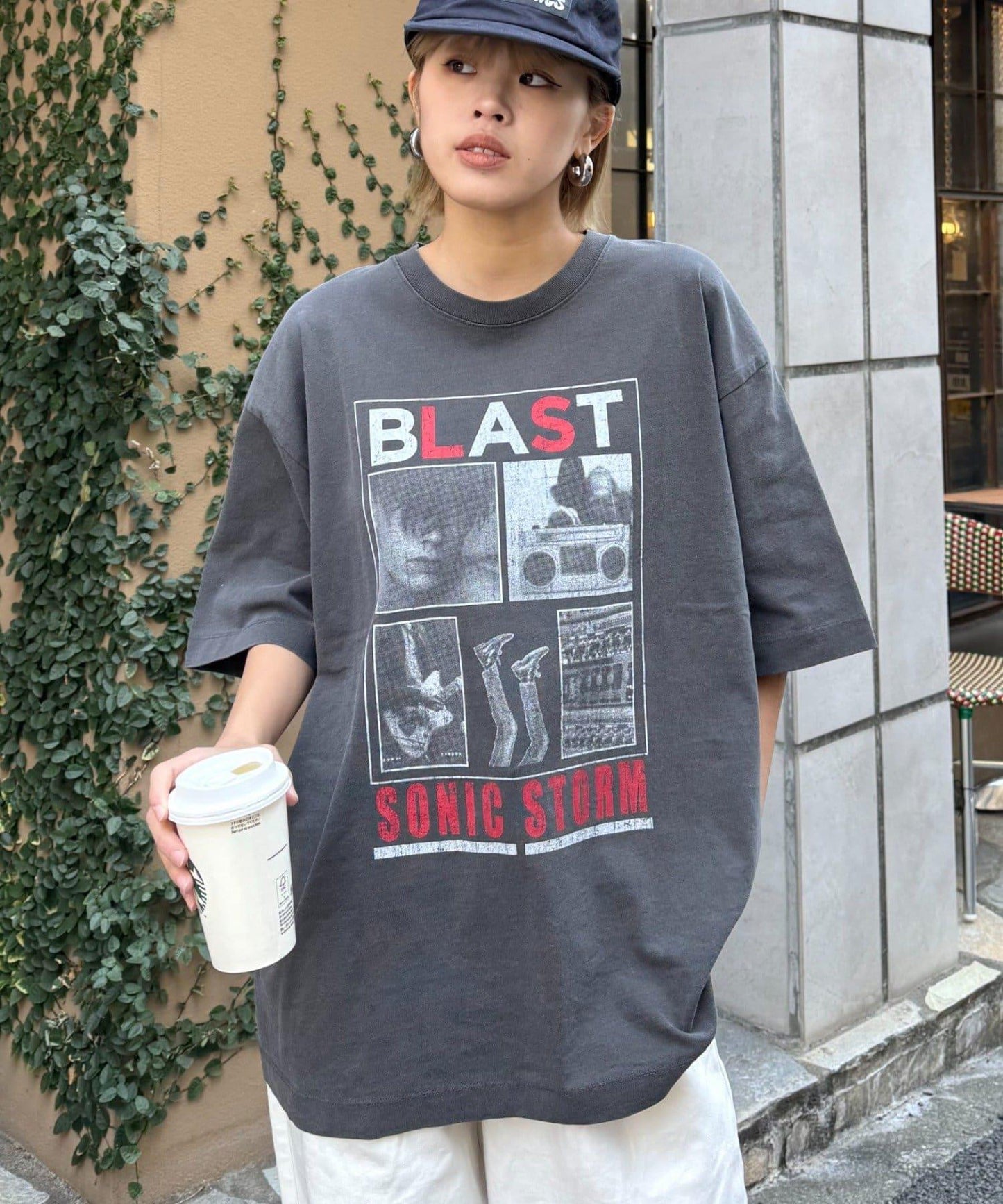 【男女通用】復古褪色印花旅行T恤