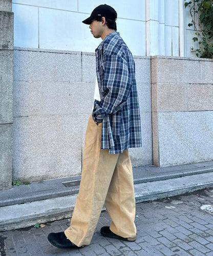 棉麻寬鬆褲