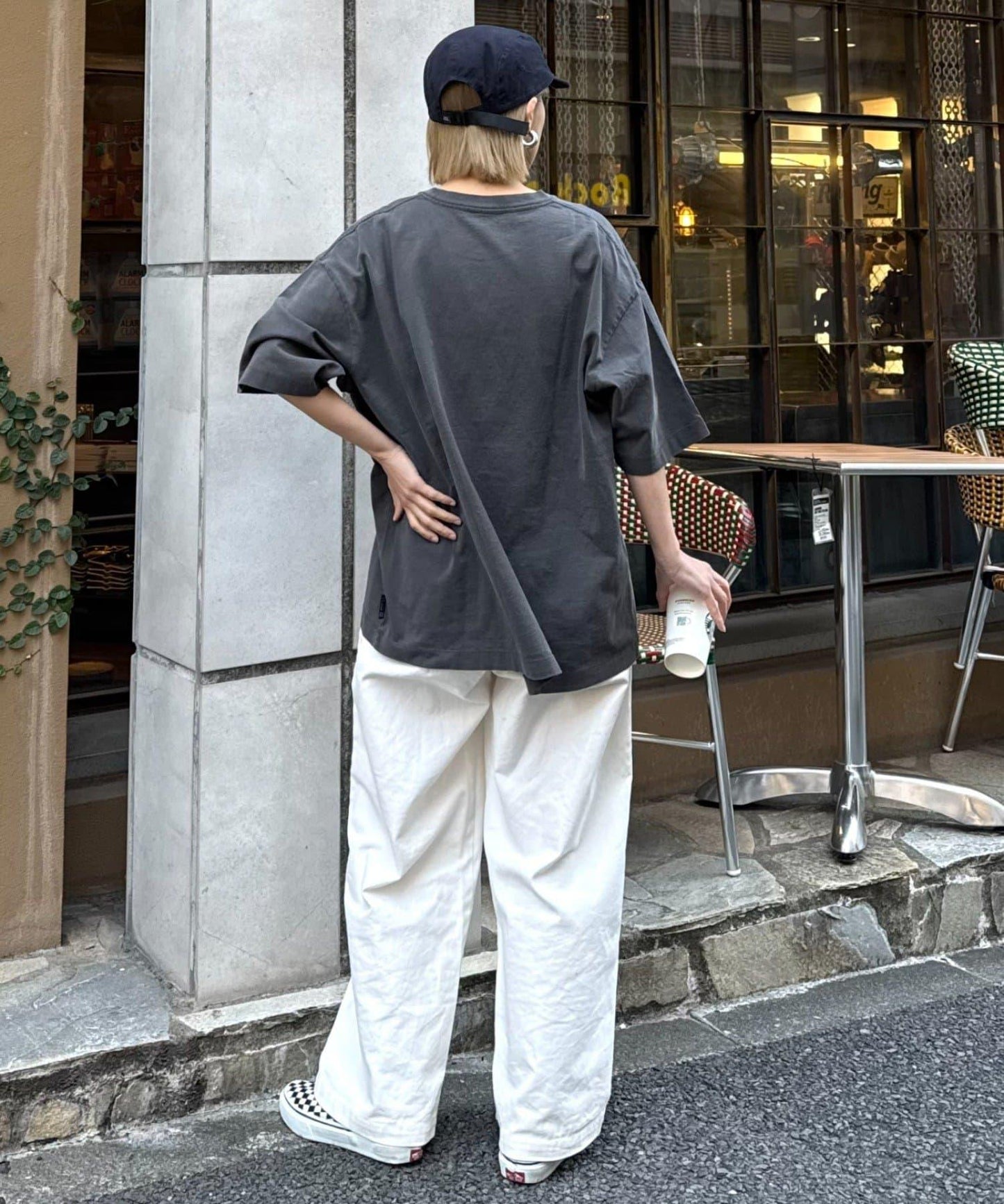 【男女通用】復古褪色印花旅行T恤