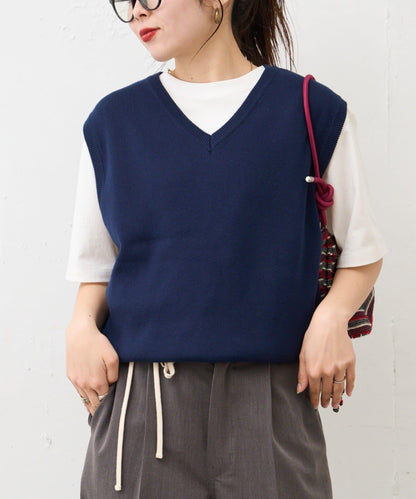 【限定】【男女通用】夏季針織馬甲