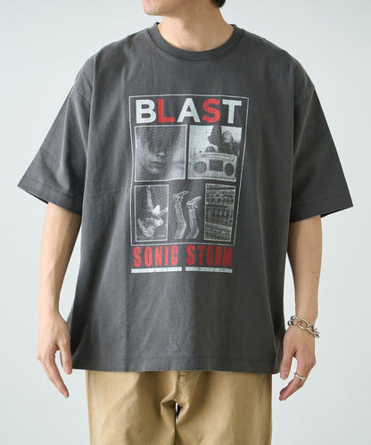 【男女通用】復古褪色印花旅行T恤