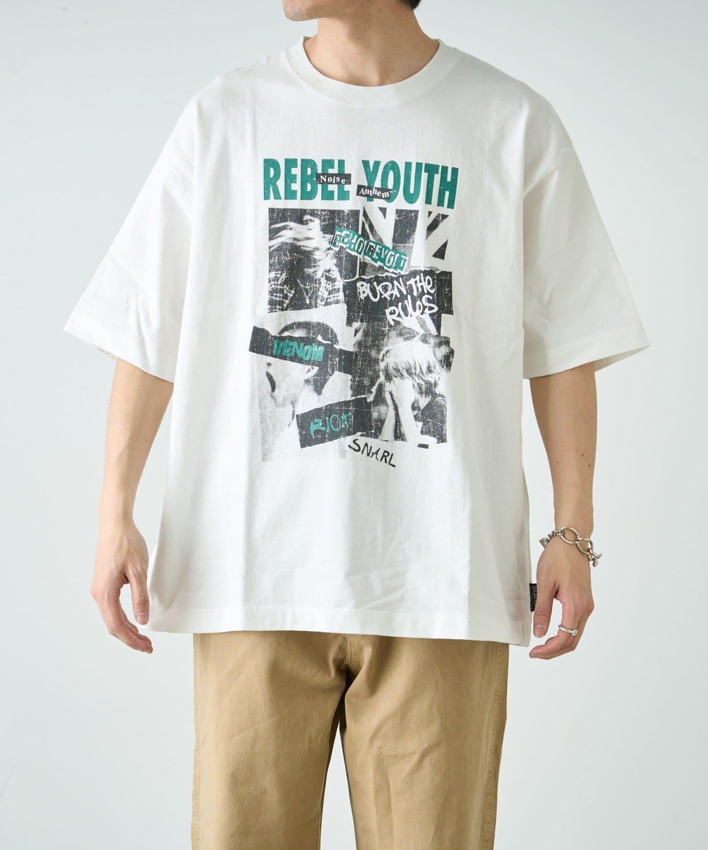 【男女通用】復古褪色印花旅行T恤