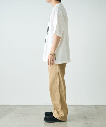 【男女通用】復古褪色印花旅行T恤