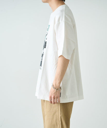 【男女通用】復古褪色印花旅行T恤