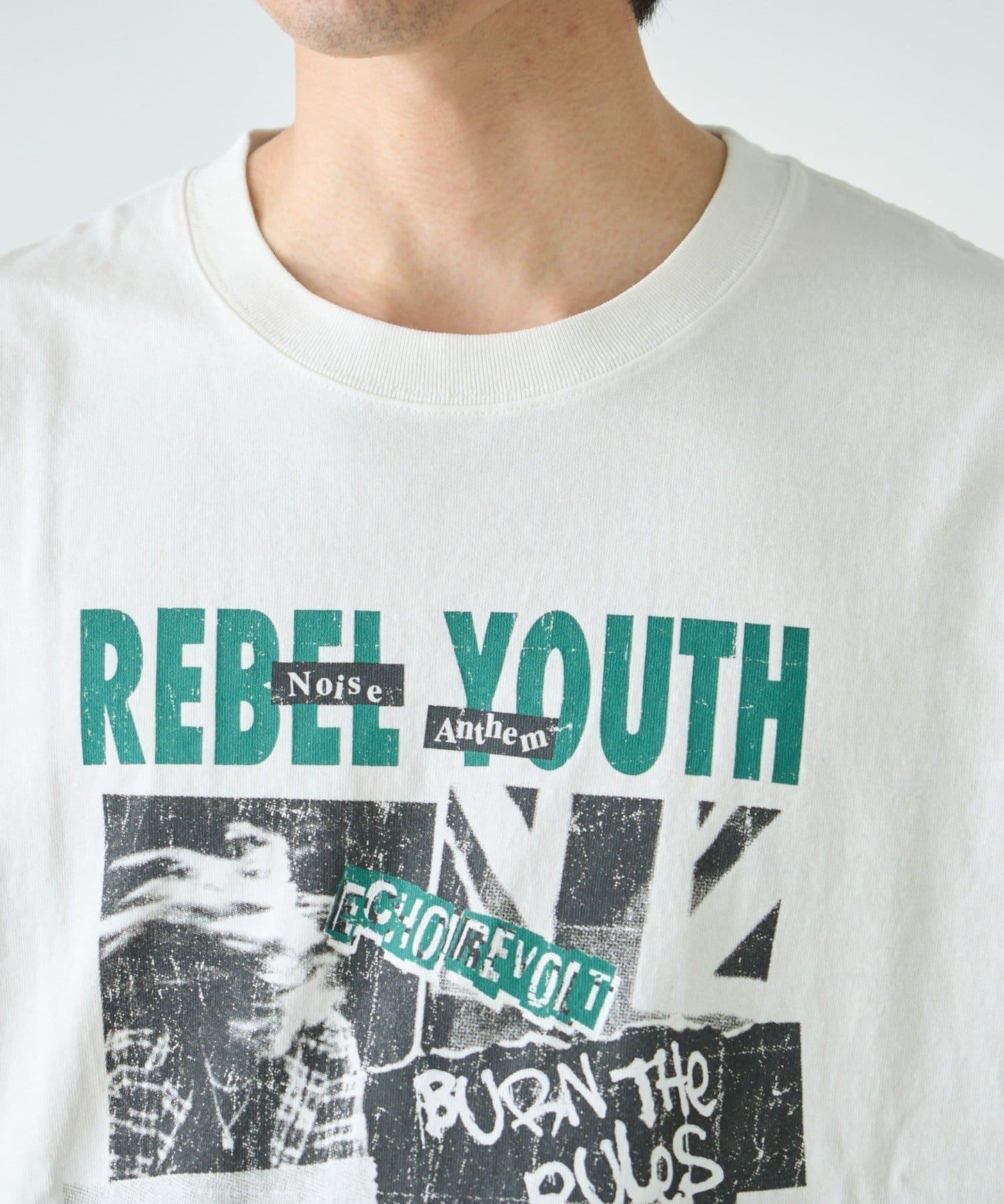 【男女通用】復古褪色印花旅行T恤