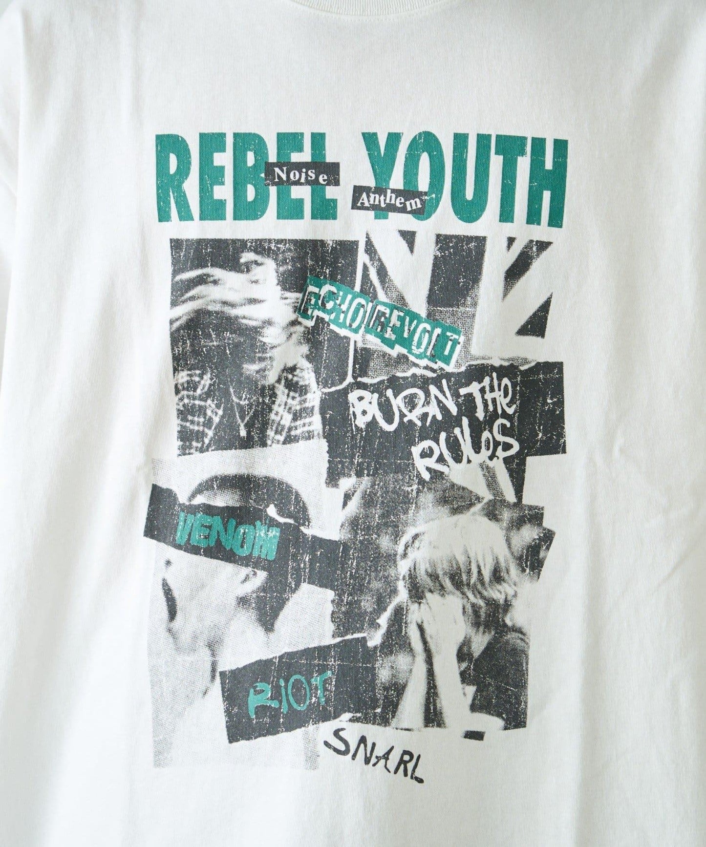 【男女通用】復古褪色印花旅行T恤