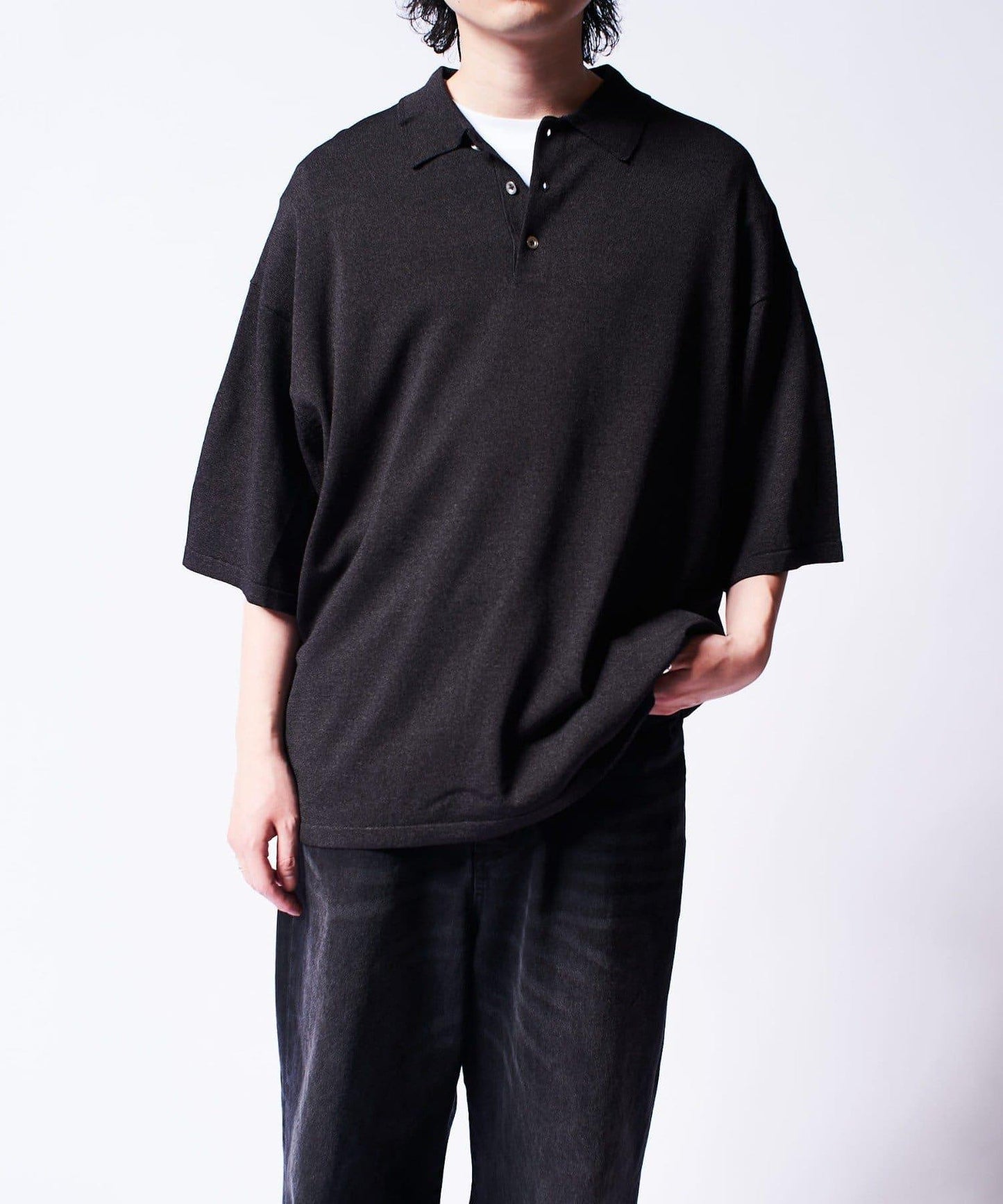 VIS/PO 混色 針織polo