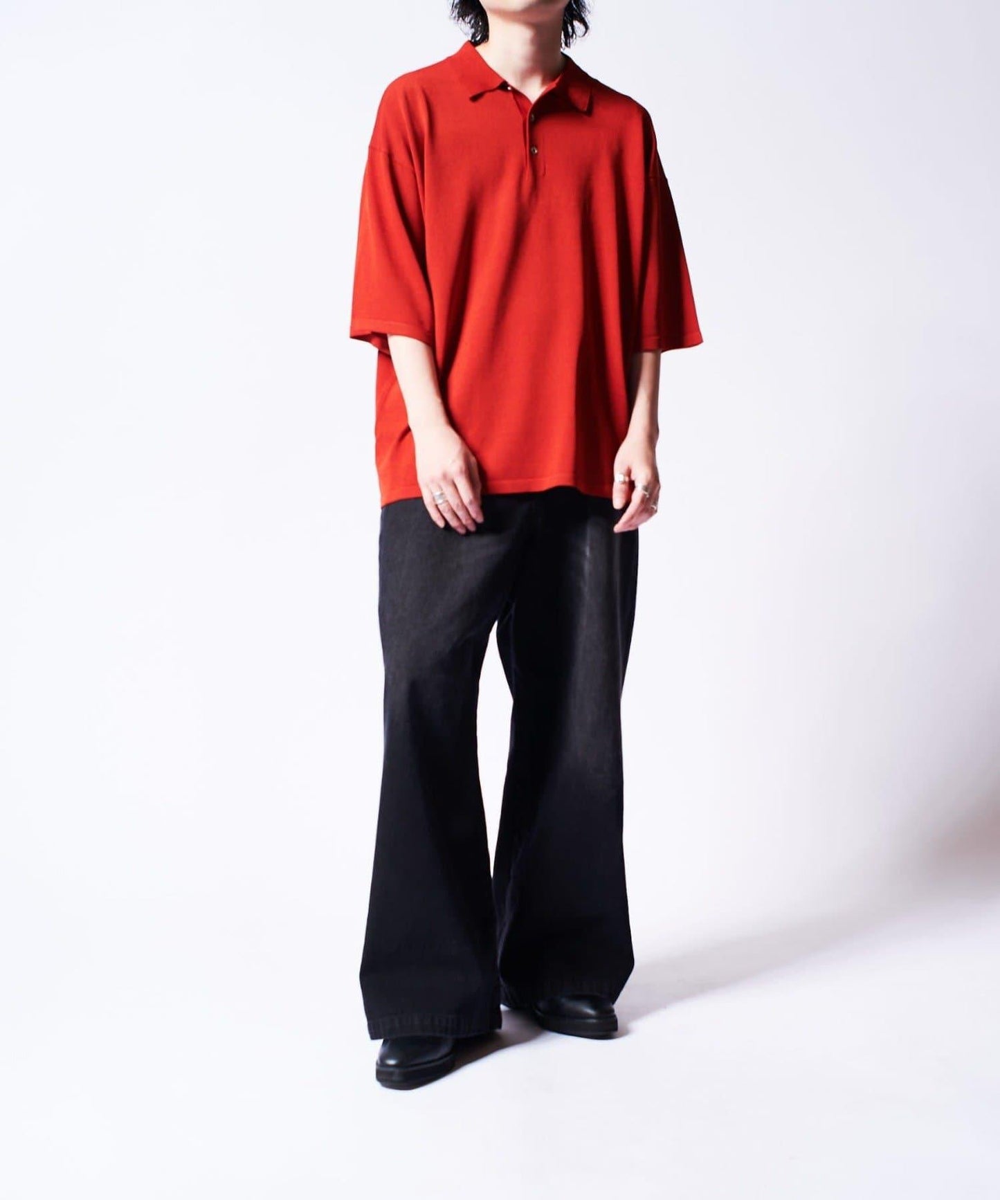 VIS/PO 混色 針織polo