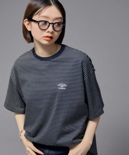 聯名 UMBRO 條紋圓領T恤【限定推出】