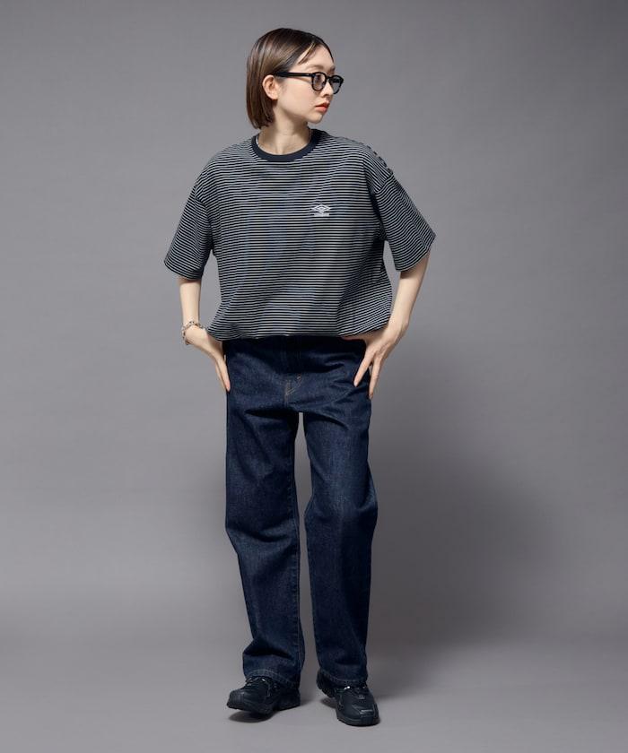 聯名 UMBRO 條紋圓領T恤【限定推出】
