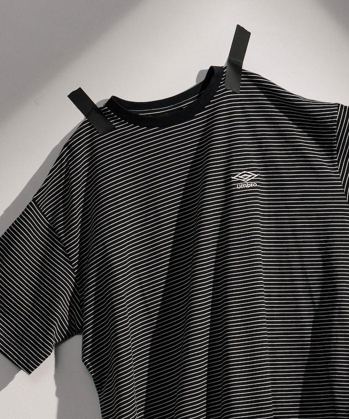 聯名 UMBRO 條紋圓領T恤【限定推出】