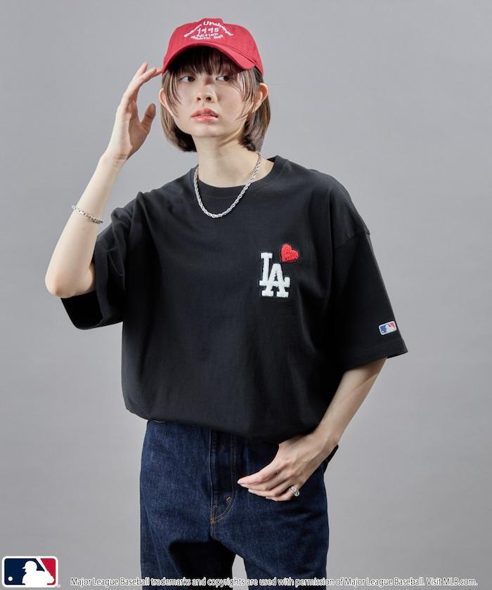 聯名 MLB 心形標誌相良刺繡T恤