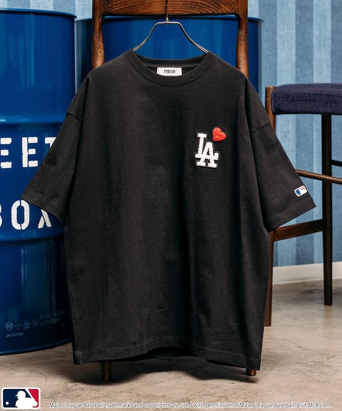 聯名 MLB 心形標誌相良刺繡T恤