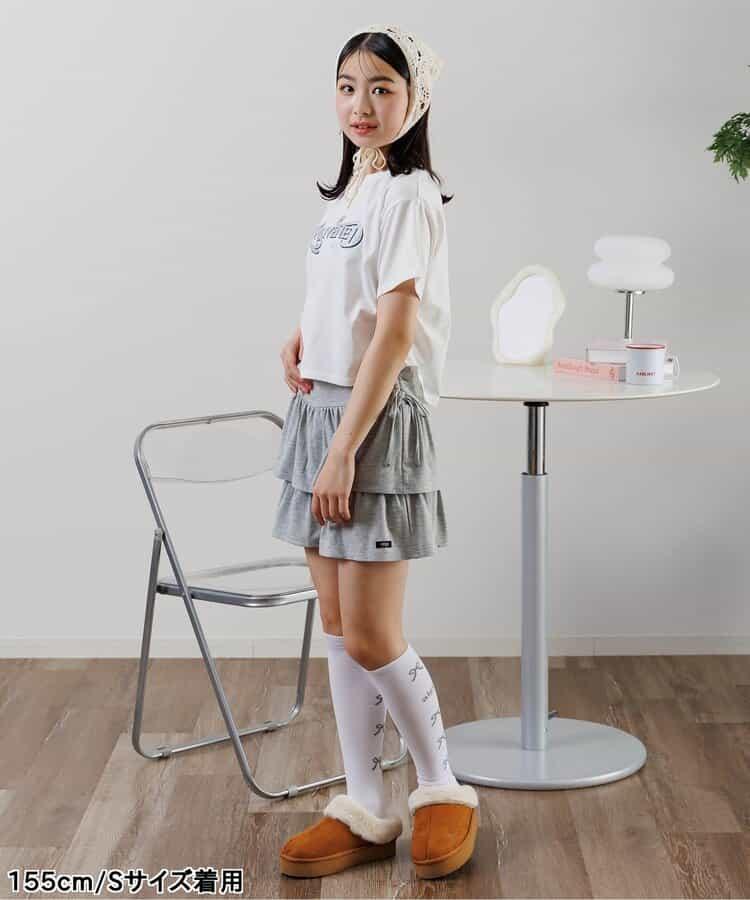 層疊迷你裙
