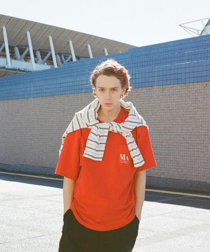 MA概念印花口袋T恤