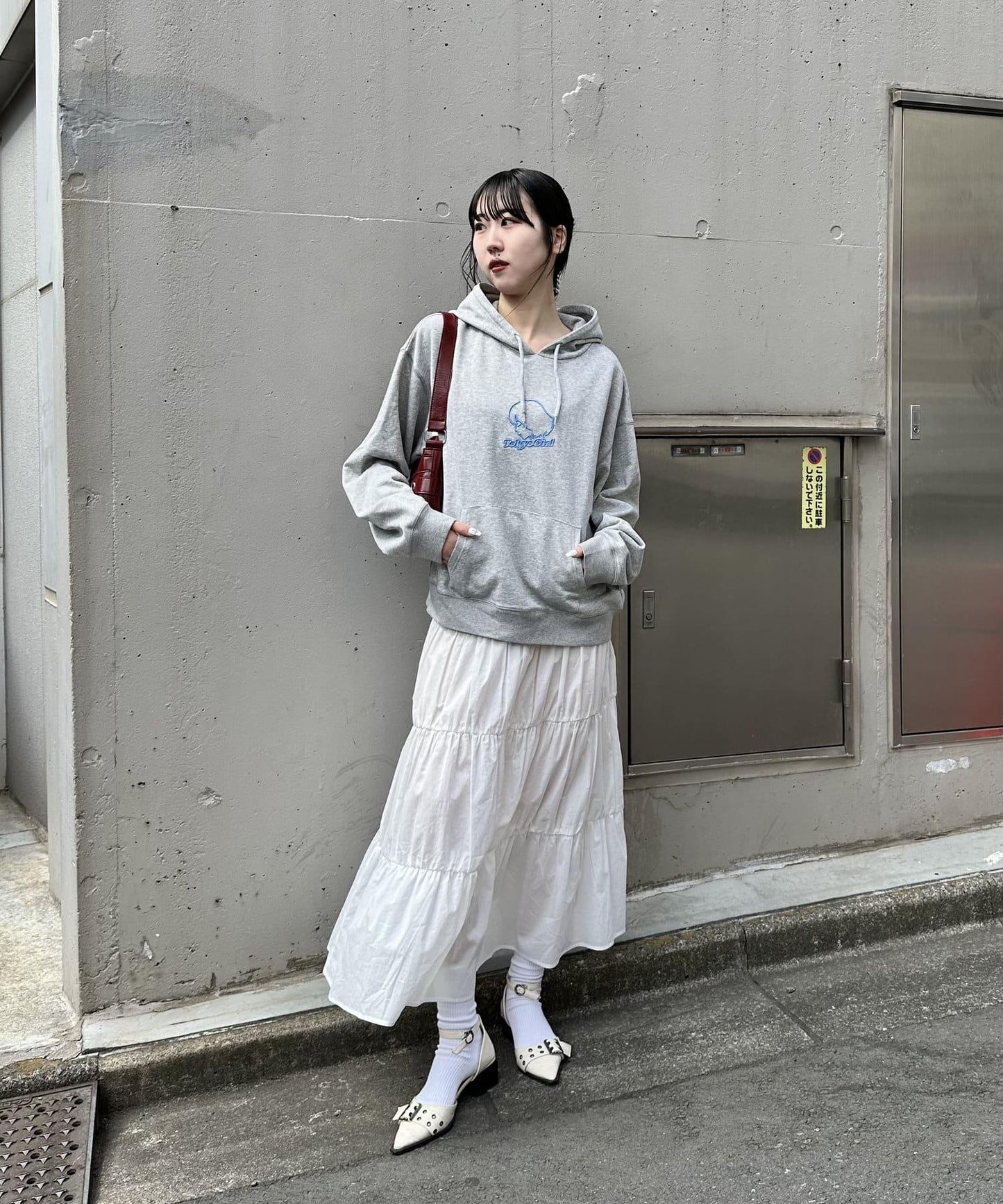 /2尺寸【東京女孩】3D刺繡logo衛衣
