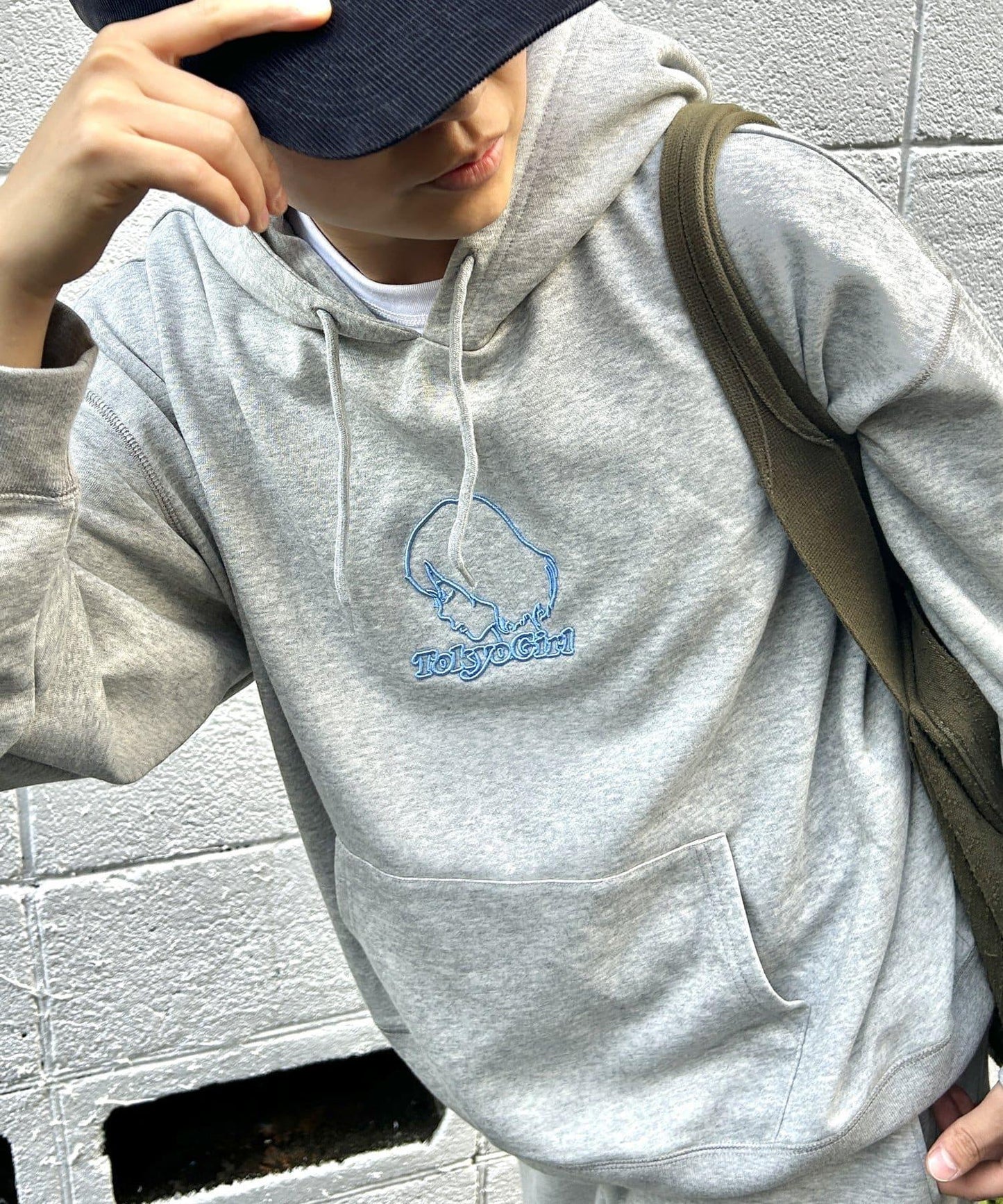 /2尺寸【東京女孩】3D刺繡logo衛衣
