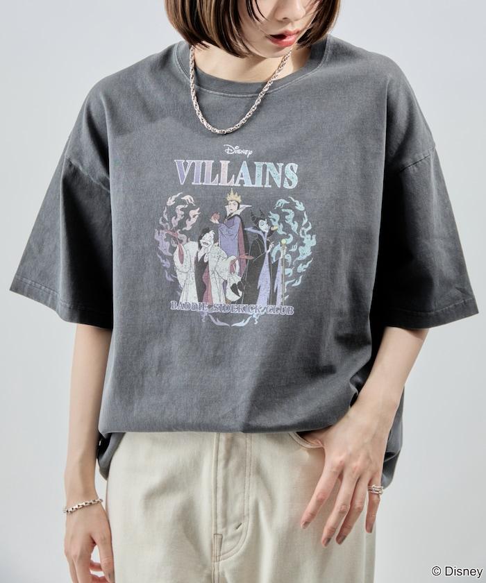 聯名 Villains 色素圖形T恤