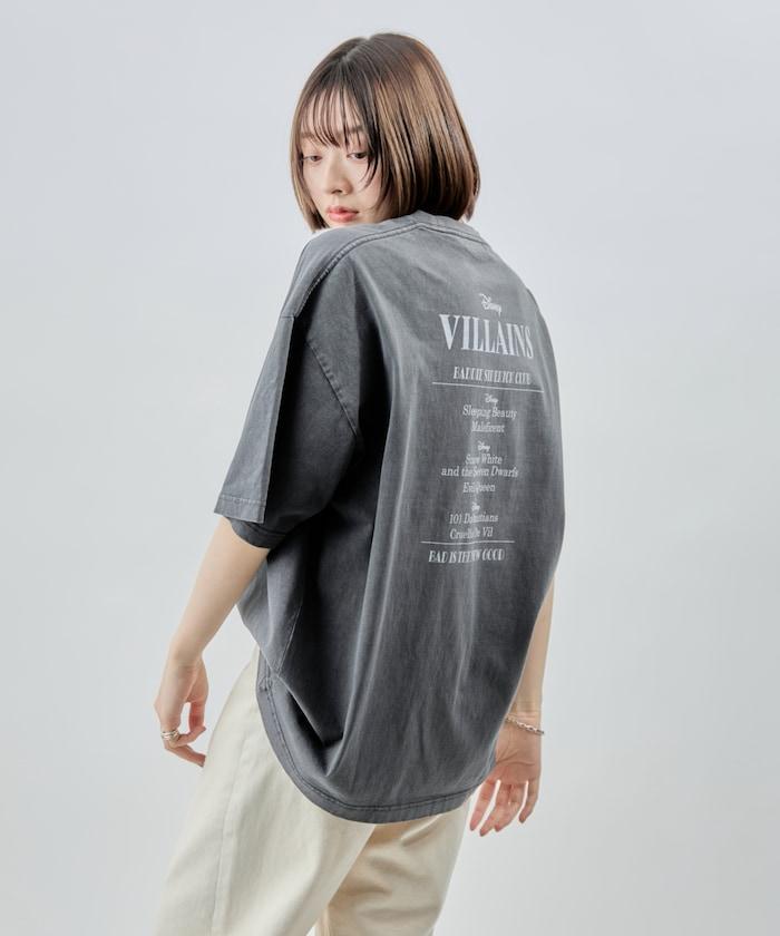 聯名 Villains 色素圖形T恤