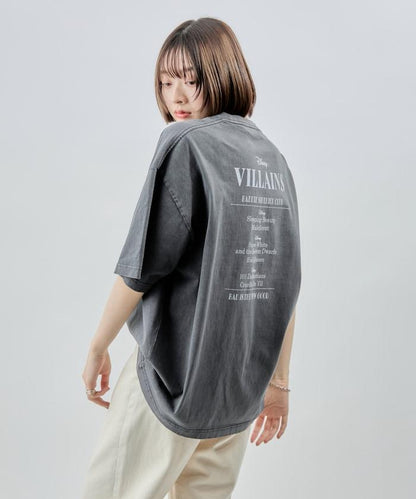 聯名 Villains 色素圖形T恤