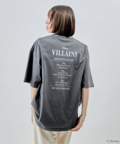 聯名 Villains 色素圖形T恤