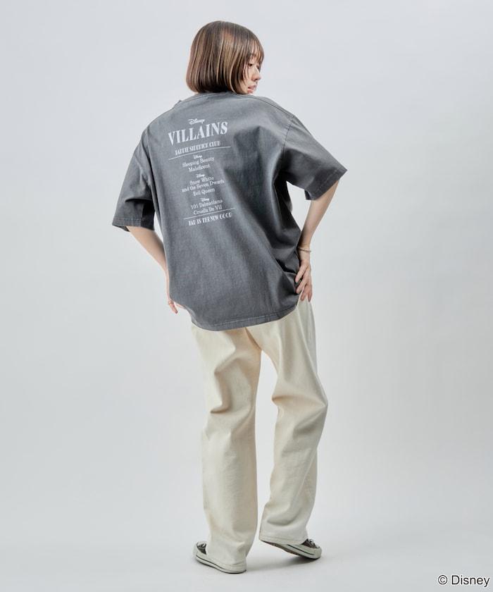 聯名 Villains 色素圖形T恤