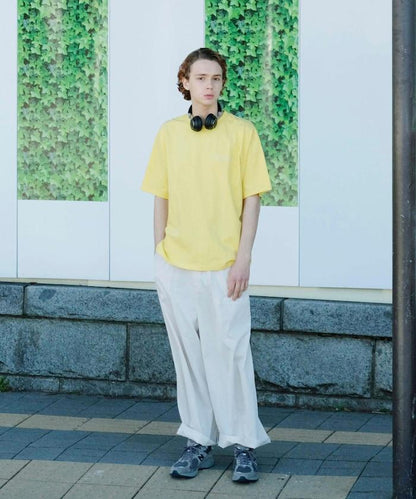 BASIC標誌刺繡T恤 / 單點刺繡短袖T恤