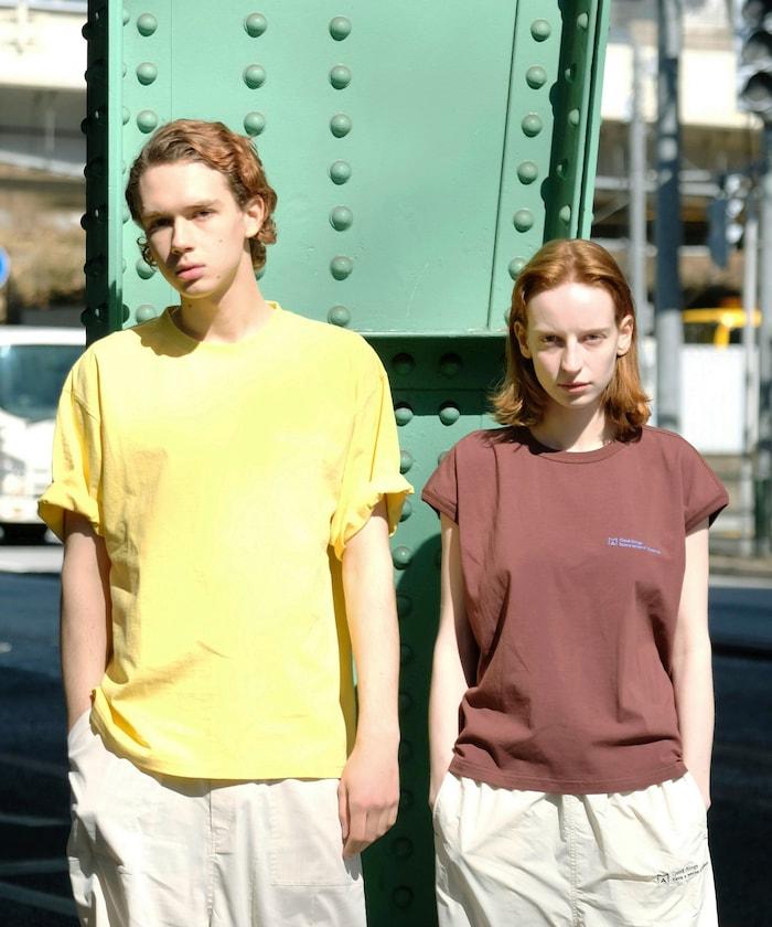 BASIC標誌刺繡T恤 / 單點刺繡短袖T恤