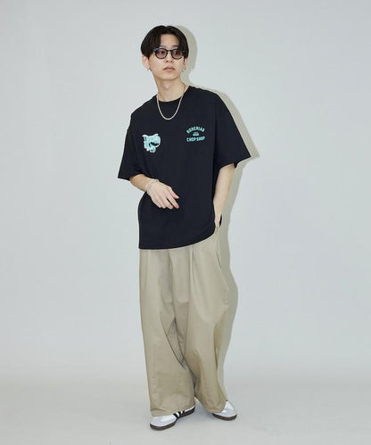 "BMCP WOLF" 狼 後背印花T恤