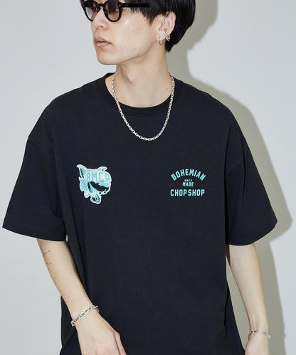 "BMCP WOLF" 狼 後背印花T恤