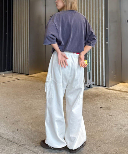 【男女通用】酸洗標誌T恤