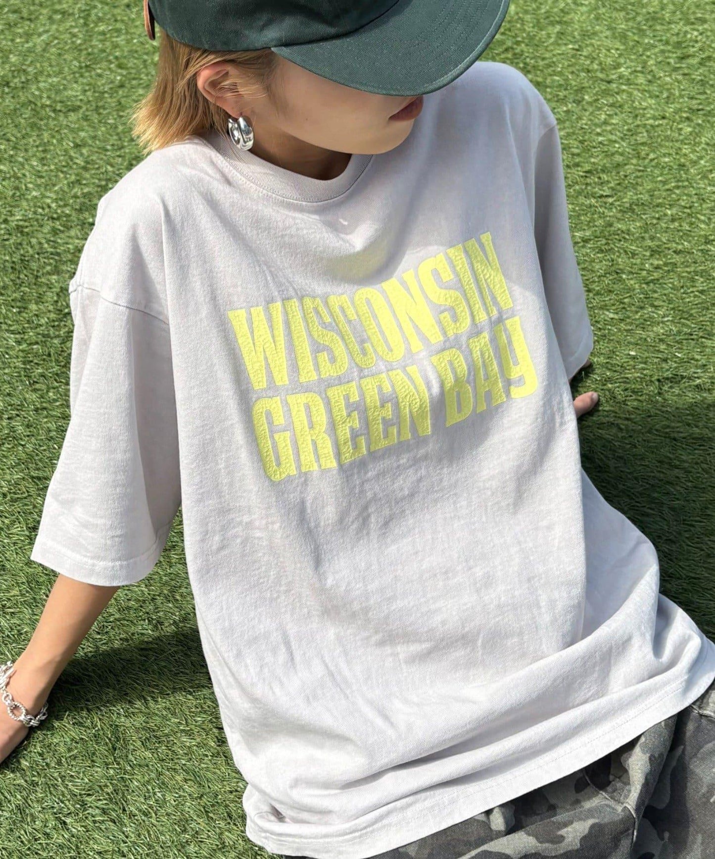 【男女通用】酸洗標誌T恤