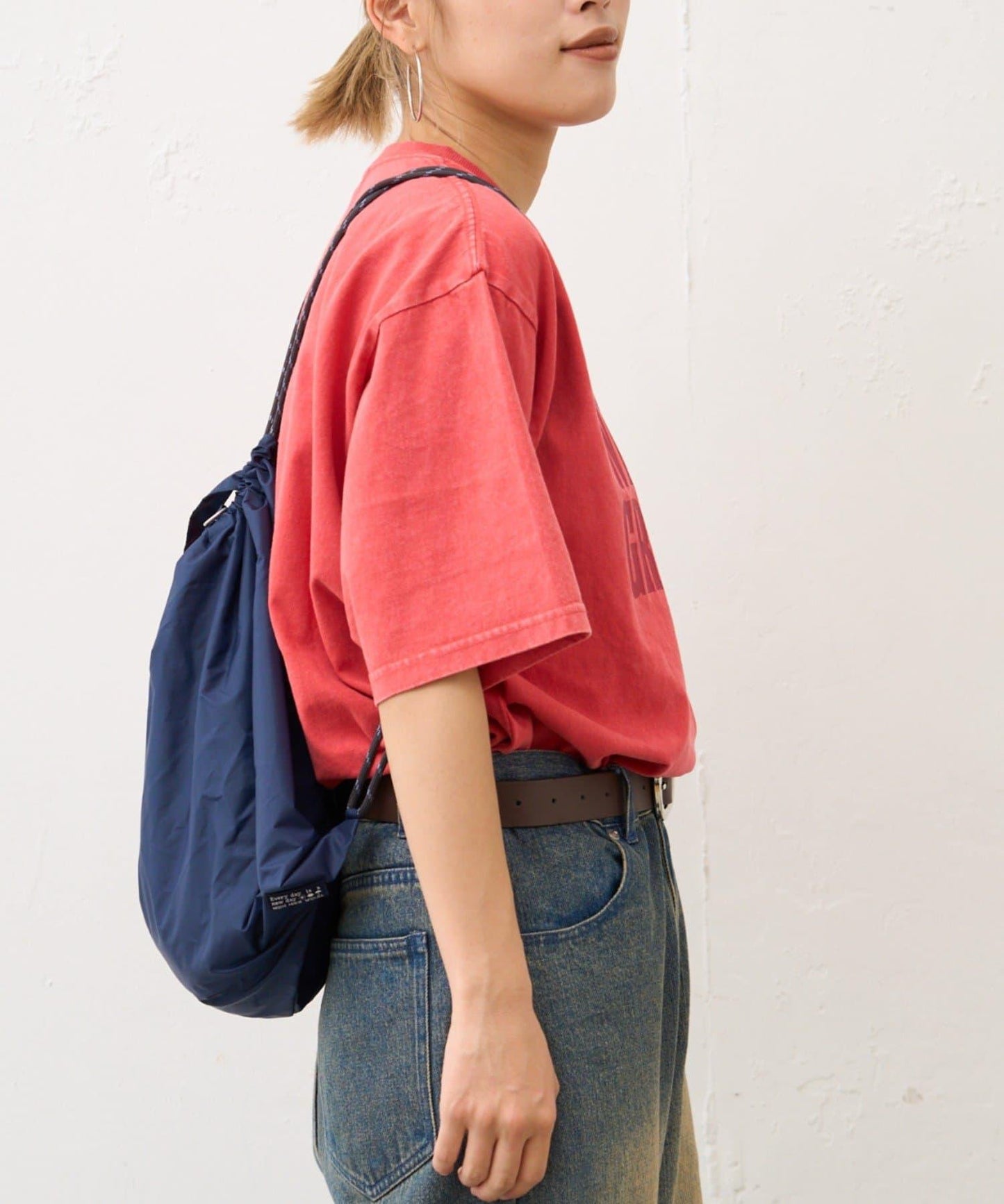 【男女通用】酸洗標誌T恤