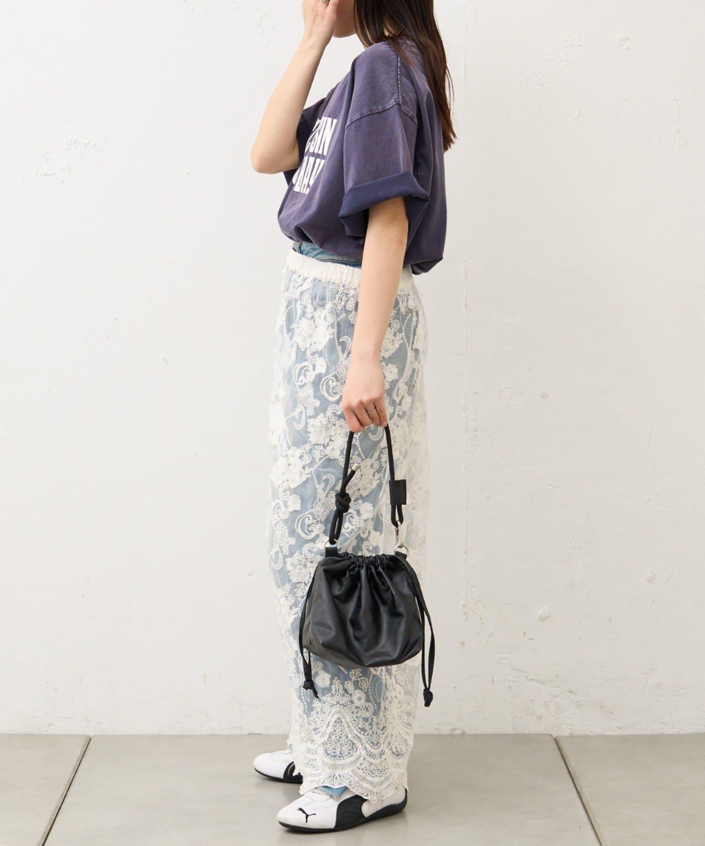 【男女通用】酸洗標誌T恤