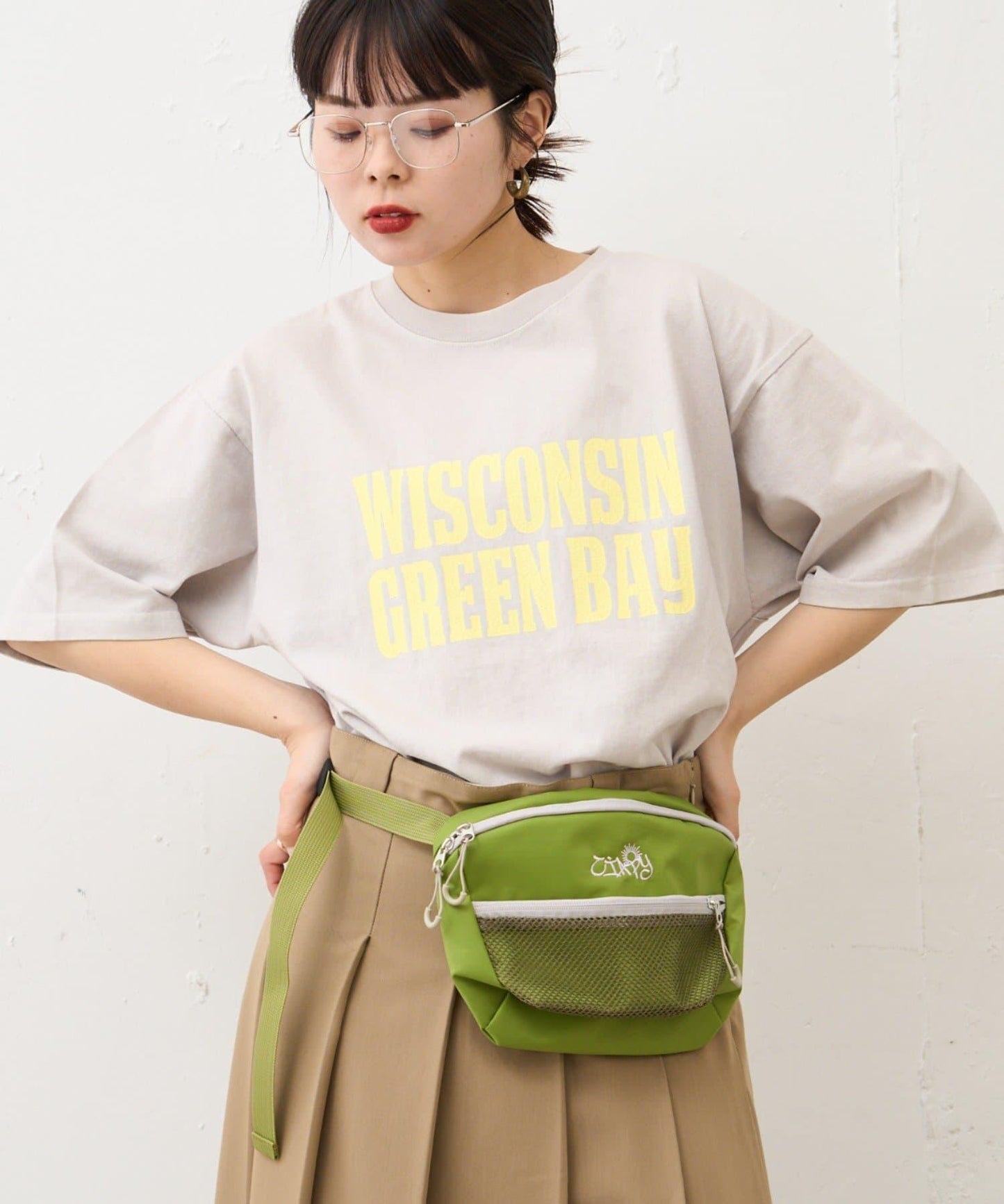 【男女通用】酸洗標誌T恤