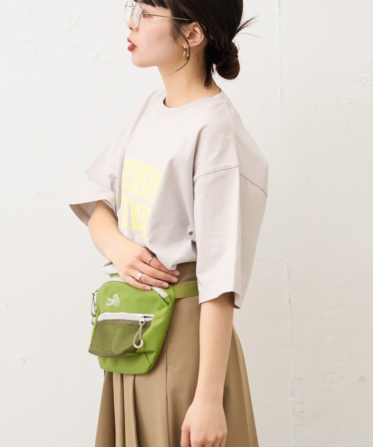 【男女通用】酸洗標誌T恤