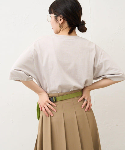 【男女通用】酸洗標誌T恤