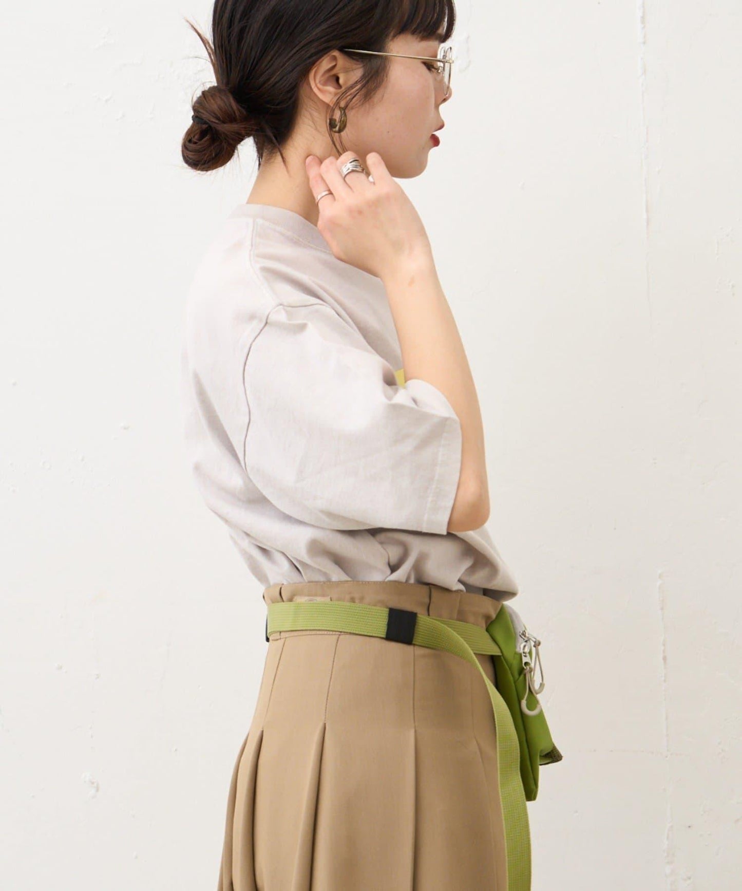 【男女通用】酸洗標誌T恤