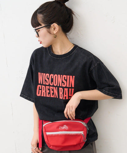 【男女通用】酸洗標誌T恤