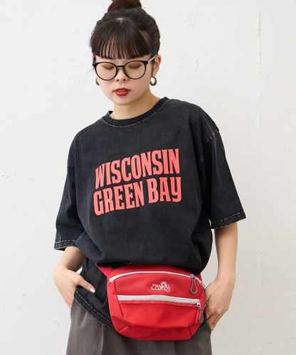 【男女通用】酸洗標誌T恤