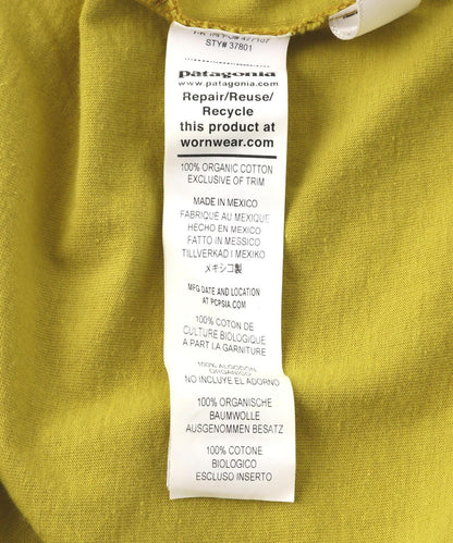 Patagonia/巴塔哥尼亞 男士·水上·活動·有機·T恤