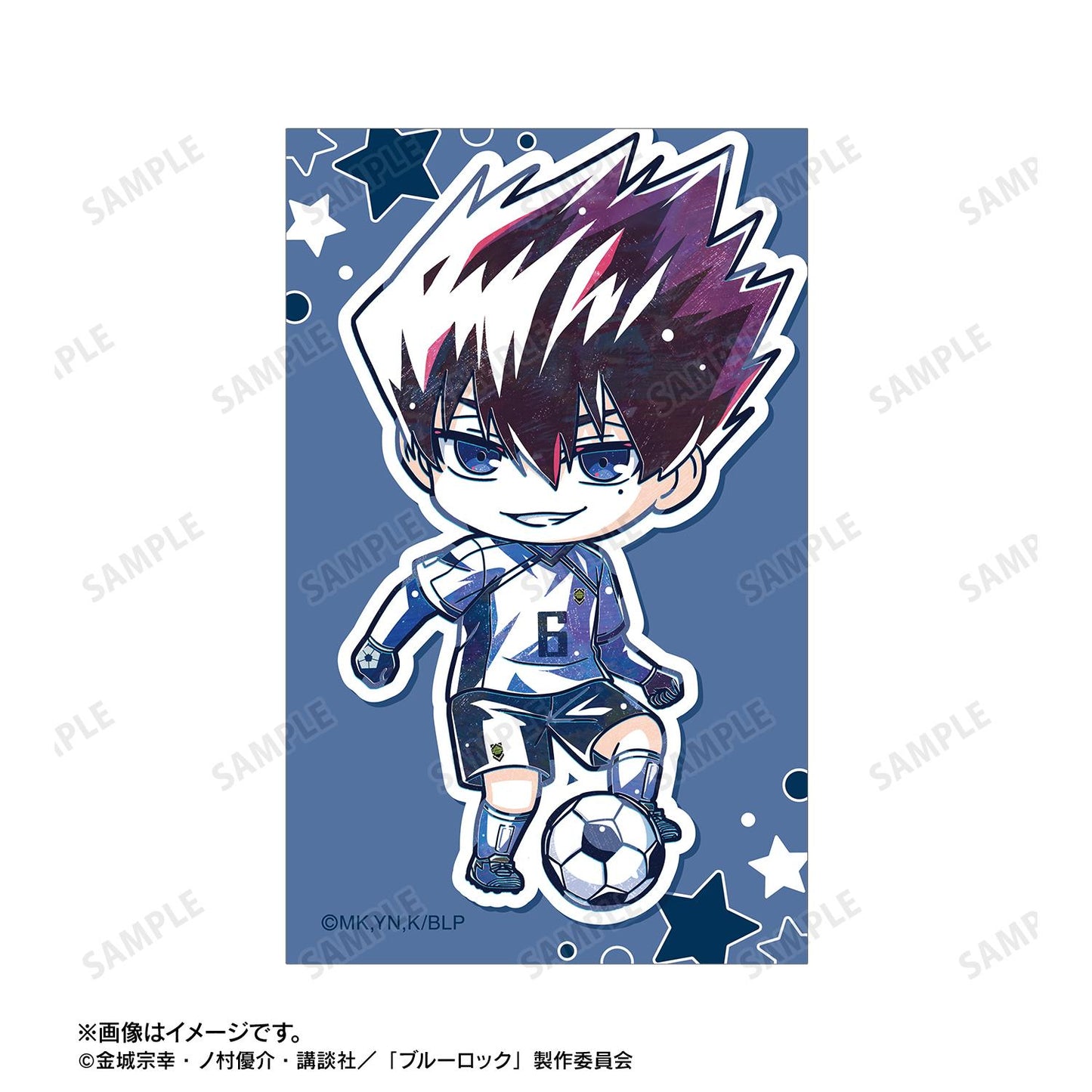 《藍色監獄》- 烏旅人 變形Ani-Art 第2彈 插圖卡片2張套裝