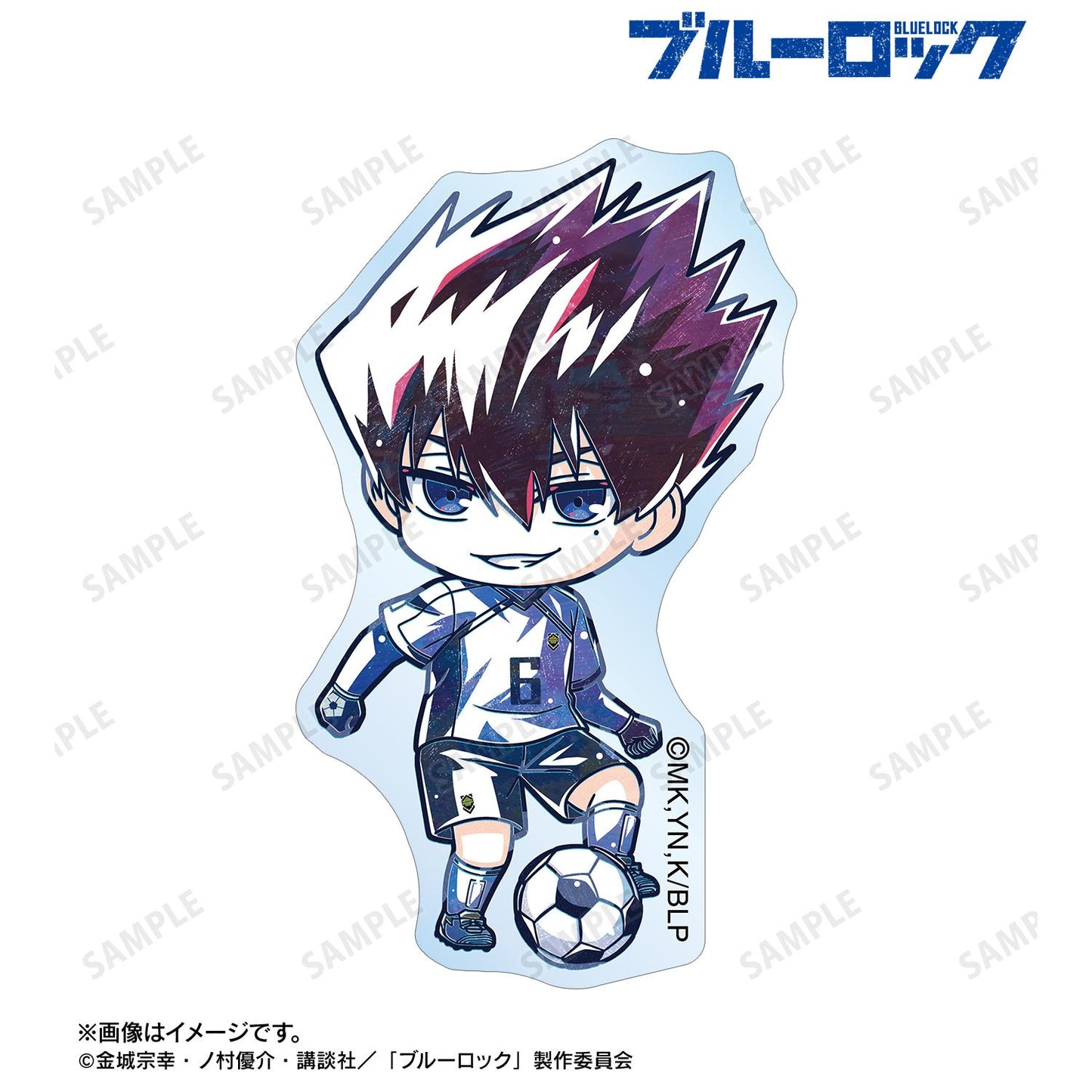 《藍色監獄》_烏旅人 變形Ani-Art 第2彈 亞克力貼紙