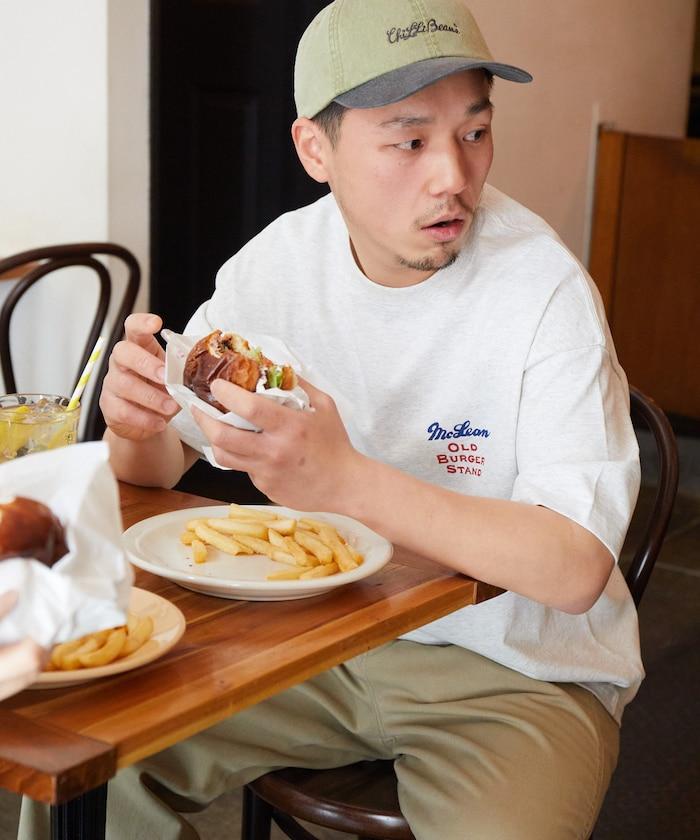 麥克林老式漢堡攤×FREAK'S STORE 聯名 後背印花 圓領T恤