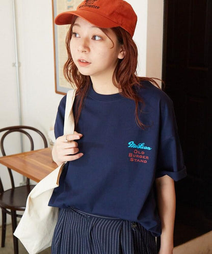 麥克林老式漢堡攤×FREAK'S STORE 聯名 後背印花 圓領T恤