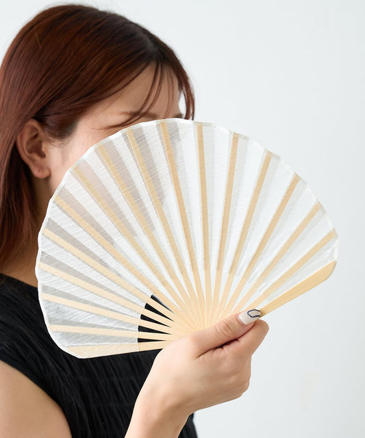 透明扇子