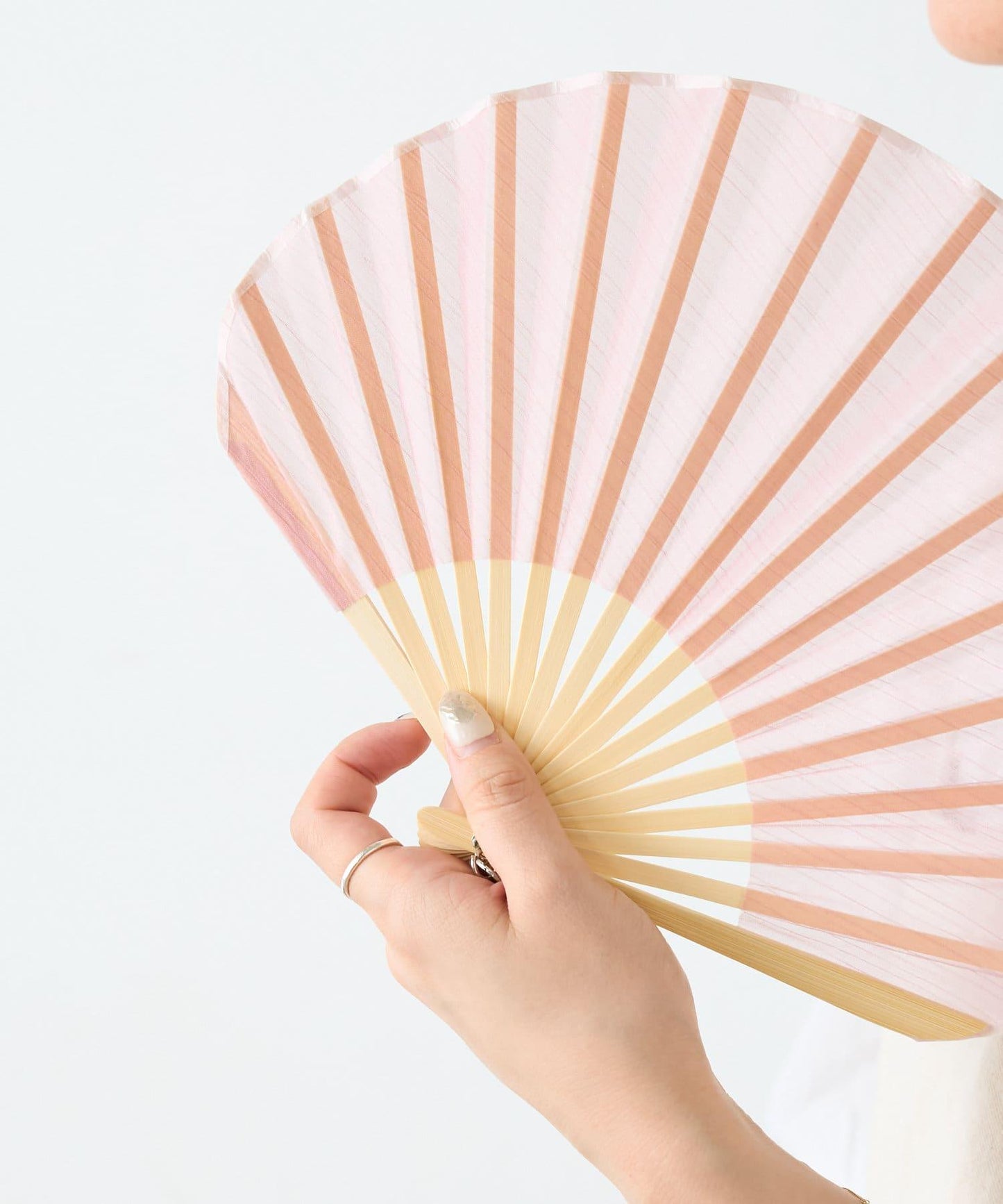 透明扇子