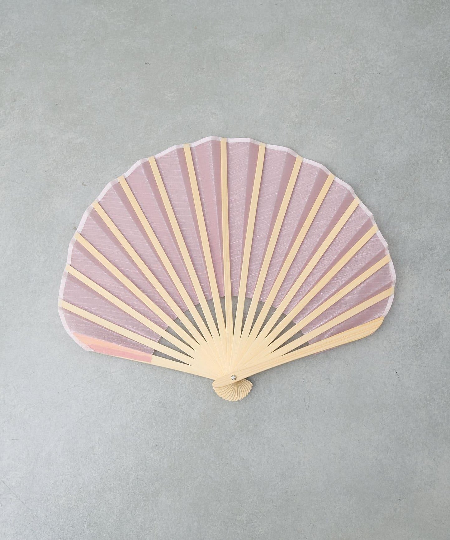透明扇子