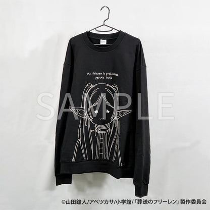 《葬送的芙莉蓮》| AMICIS 沮喪臉款衛衣 黑色 S號
