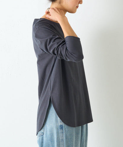 條紋純棉長袖T-shirt